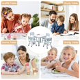 thumbnail image 3 of Height Adjustable Kids Table and Chairs Set – Versatile Toddler Table with Graffiti Desktop, 2 or 4 Non-Slip Chairs, Storage, Perfect for Reading, Drawing, Playing, Eating, Children's Room or Playroom, 3 of 5