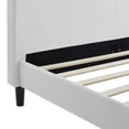 thumbnail image 5 of Naomi Home Rosie Platform Bed-Color:White,Size:King, 5 of 5