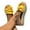 Jaune, variante sur Koszal Sandales à Plateforme Antidérapantes pour Femmes d'Été à Nœud, Pantoufles, Chaussures de Plage