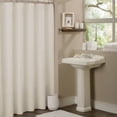 thumbnail image 2 of Shower Curtain Liner Beige Mildew Resistant Vinyl by Better Home, 2 of 6