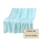 thumbnail image 3 of Manta refrescante de verano para quienes duermen con calor | Manta de hielo de fibra transpirable para cama y sofá | Ligera y para todo tipo de clima | Azul o verde, 3 of 7