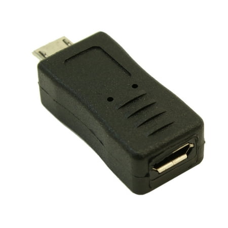 Micro-B USB Male to Micro-B USB Female STRAIGHT Adapter