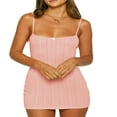 thumbnail image 1 of Tight Dress for Women with Spaghetti Straps and Square Neckline, 1 of 8
