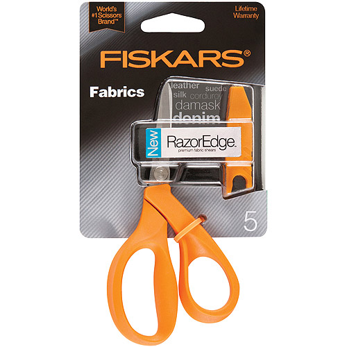 Lightweight//Compact With Long Blades 2 x Fiskars Classic Paper Cutting Scissors