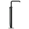 thumbnail image 2 of Grohe Essence 234912431 Single-Handle Freestanding Tub Faucet with 1.75 GPM Hand Shower in Matte Black, 2 of 4
