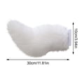 Remote Control Electric Car Tail, Cute Soft Fuzzy Wagging Car Decor ...