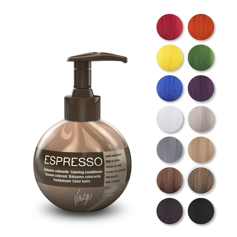 Vitality's Espresso Keratin Hair Coloring Conditioner 6.7oz Milk ...