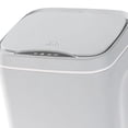 thumbnail image 3 of Cubo de basura de inducción inteligente de , con tapa Cubo de basura sin contacto Cubo de basura Cubo de basura doméstico Cubo de basura eléctrico Blanco Baoblaze bote de basura, 3 of 8
