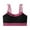 Hot Pink, variant on Hurxie Adjustable Sports Bras for Women High Impact Sports Bra Wireless for Running Workout Green ,M