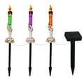 thumbnail image 1 of SXcggal Halloween Solar Garden Resin Courtyard Ground Lighting Colorful Hand Candles Atmosphere Decorative Lights Practical Basic Garden Lamps For Garden, 1 of 6