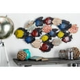 Adorable Metal Wood Fish Wall Decor