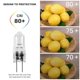 thumbnail image 5 of 20 Pcs G4 Halogen Bulbs,20W 12V Halogen Light Bulbs 2 Pin Clear Lamp Bulb,for Cooker Lighting,Signa, 5 of 5