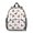 Dachshund and Rose, variant on Mixed Breed Dog and Floral Backpack for School, Cute School Bag with Adjustable Shoulder Straps and Padded Back, 13.8"x11.4"x6"
