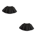 thumbnail image 2 of Jumpingount niña niño traje tul bailarina ballet dance dancewear tutú rendimiento carnaval fiesta vestido hilo / negro Hilo Suave/Negro XL/para 1.56-1.70 m 2piezas, 2 of 6