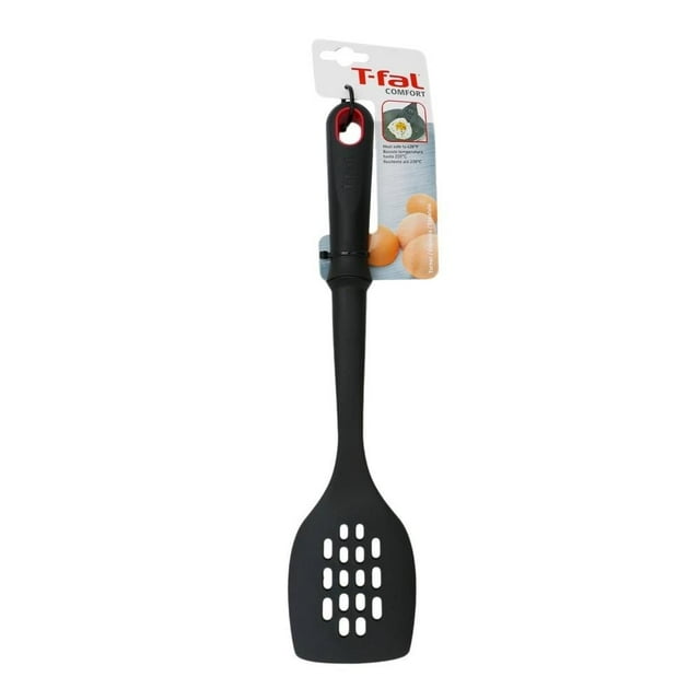 Volteador Ranurado T-fal Negro