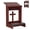 Cherrywood, variant on Haooyeah Foldable Kneeling Prayer Bench, Padded Kneeler, Tilted Tabletop, Storage Shelf, Reinforced Frame, Cherry Wood