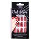 thumbnail image 1 of Set de uñas artificiales Ardell Nail Addict de 24 piezas, rojo metálico, 1 of 3