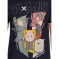 thumbnail image 6 of Spy Family Men’s and Big Men’s Graphic Tee Shirts, 2-Pack, Sizes S-3XL, 6 of 6