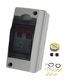 thumbnail image 2 of Solar Disconnect Switch DC500V IP65 Waterproof Outdoor Small Breaker Box Miniature Circuit Breaker RV Breaker Box With DIN Rail Enclosure For Solar Panels, 2 of 8