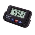 thumbnail image 1 of Reloj Con Calendario Alarma y Cronometro Para Auto o Transporte Color Negro, 1 of 5