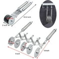 thumbnail image 2 of 5 Wheel Pastry Cutter Stainless Pizza Slicer Multi-Round Dough Cutter Roller Cookie Pastry Knife Divider with Handle, 2 of 6