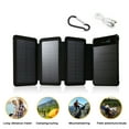 thumbnail image 2 of Solar Power Bank 3 Panel,Portable Charger 25000mAh High Capacity External Battery Pack, 2 of 7