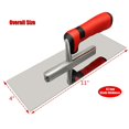 thumbnail image 5 of Truelle de Finition Plate en Acier Inoxydable Béton Ciment Carreaux de Plâtre Outils de Construction à Main, 5 of 5