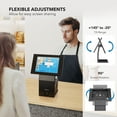 thumbnail image 5 of Anti-Theft Tablet Kiosk with Printer Shelf, 5 of 12