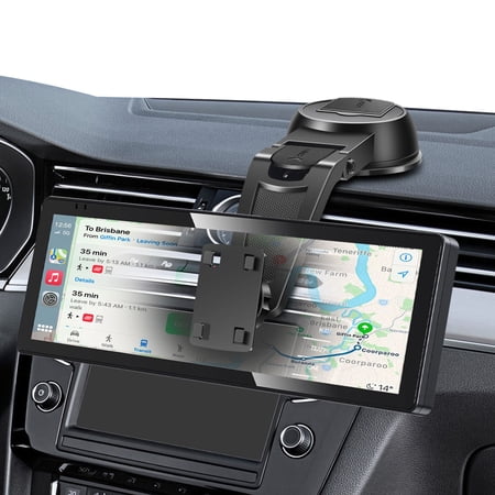 TSV 360° Adjustable Dashboard Suction Cup Mount, Compatible with 7–10.26 Inch Portable CarPlay Displays
