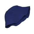 thumbnail image 3 of Glory Max Summer Beach Bucket Hat 100% Cotton Sun Visor Fishing Packable Cap Navy, 3 of 5