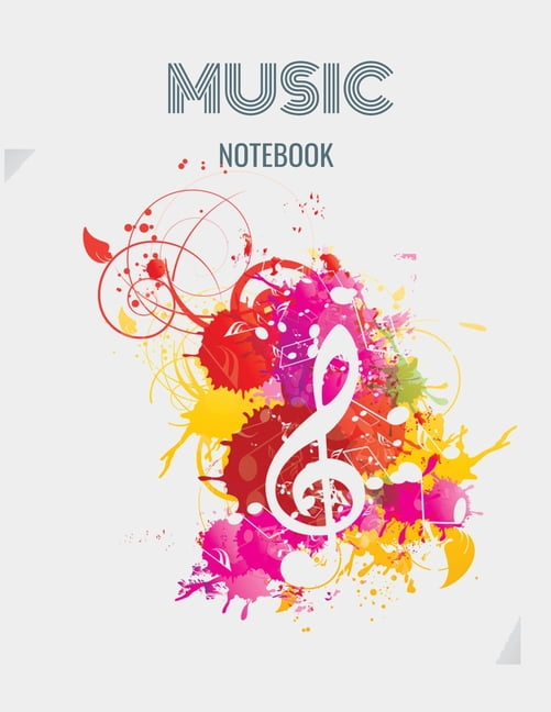 Music Notebook Blank Music Sheet Notebook Music Manuscript Paper