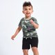 thumbnail image 5 of Shorts Gerber para niño pequeño, 3 unidades, de punto, para poner, gris y negro, talla 3T, 5 of 7