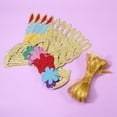 thumbnail image 3 of KAKOWELY 12 piezas de sombreros de fiesta de cuerno de unicornio con purpurina para niños, suministros para cumpleaños, baby shower, fiesta temática de unicornio, 3 of 4