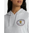 thumbnail image 4 of Peanuts Women's Snoopy Front Back Embroidered Graphic Hoodie, Sizes XXS-XXL, 4 of 5