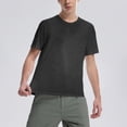 thumbnail image 2 of JFOPQVSM Men's Short Sleeve Wicking Shirts Athletic Running Workout T-Shirts Performance Breathable Tshirt, 2 of 9