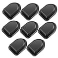 thumbnail image 4 of YSNOOWE 8 Pcs Crochets de Dossier de Siège Auto Support de Rangement Voiture Noir Cintre Multifonctionnel, 4 of 8