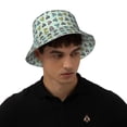 thumbnail image 4 of Fotbe Lighthouse Sombrero Tipo Pescador con Estampado – Sombrero de Sol de Algodón de Moda para Playa, Golf, Pesca, 4 of 6