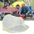 thumbnail image 4 of Folding Mosquito Cover, Easy To Use  Outdoor Mosquito Cover Light Weight  For Home Yellow, 4 of 8