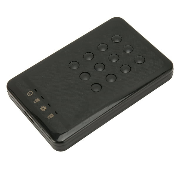 Caja De Disco Duro Cifrada, Caja De Disco Duro USB3.0 Plug And Play De 2,5 Pulgadas Para Computadora Portátil