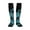 2 Black-2, variant on Picia Blue Viper Snake1 Printed Sports Compression Socks - 15-20mmHg Graduated Compression, High-Performance Soft and Breathable Socks for Men and Women