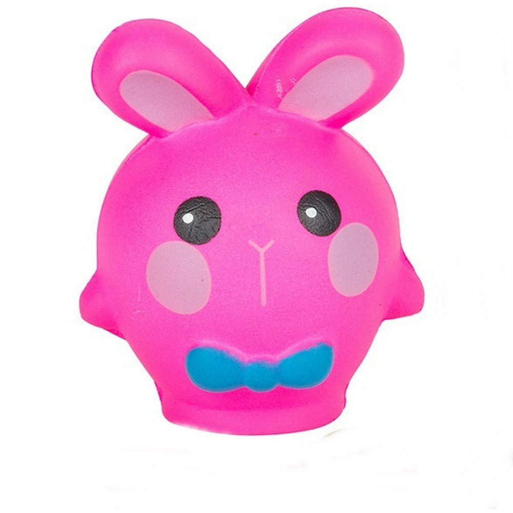 Toy Network Squishy Pink Bunny Soft and Slow Rising Scented Squishy Toy
