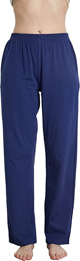 Wozhidaoke pajamas for women Unisex Pocket Breathable Knee Length