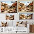 thumbnail image 4 of Designart "Endless Journey Through the Canyon" Landscapes Canvas Print, 4 of 5