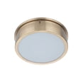 thumbnail image 2 of X6711-SB-LED Craftmade Lighting Fenn - 11 Inch 15W LED Flush Mount-Satin Brass Finish, 2 of 3