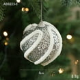thumbnail image 4 of JLFNYA Mini Christmas Ornaments Clearance,Christmas Balls Ornament,Christmas BallSequins Foam Christmas Ball Hanging Decorations Christmas Decorations 2pc, 4 of 4