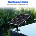 thumbnail image 5 of 3W 5V Solar Camera Charger Outdoor Solar Panel Type-C Solar Panel, 5 of 5