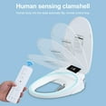 thumbnail image 2 of Happydeer Electric Bidet Toilet Seat, Automatic Flip Cover, Heated Toilet Seat with Instant Warm Water & Dryer, Self-Clean Nozzle, Bidet Attachment for Toilet, 2 of 10