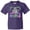 Purple, variant on Inktastic Daytona Beach Florida Cute Swimming Manatee Youth T-Shirt