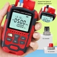 thumbnail image 3 of Optical Fiber Power Meter, Precise Measurement Optical Light Source Single Mode 1310nm 1550nm  for  Engineering, 3 of 8
