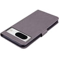 thumbnail image 4 of for Google Pixel 8 Wallet Case for Women, Glitter Bling Diamond PU Leather Folio Cover with Card Slot & Wrist Strap Phone Case for Google Pixel 8 Owl Grey, 4 of 18